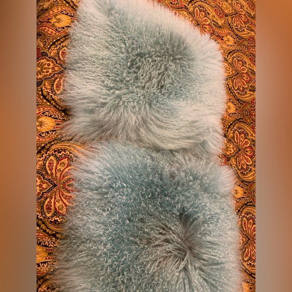 Other - Real Lamb Fur 16 x 16 Pillow Tops (2)
